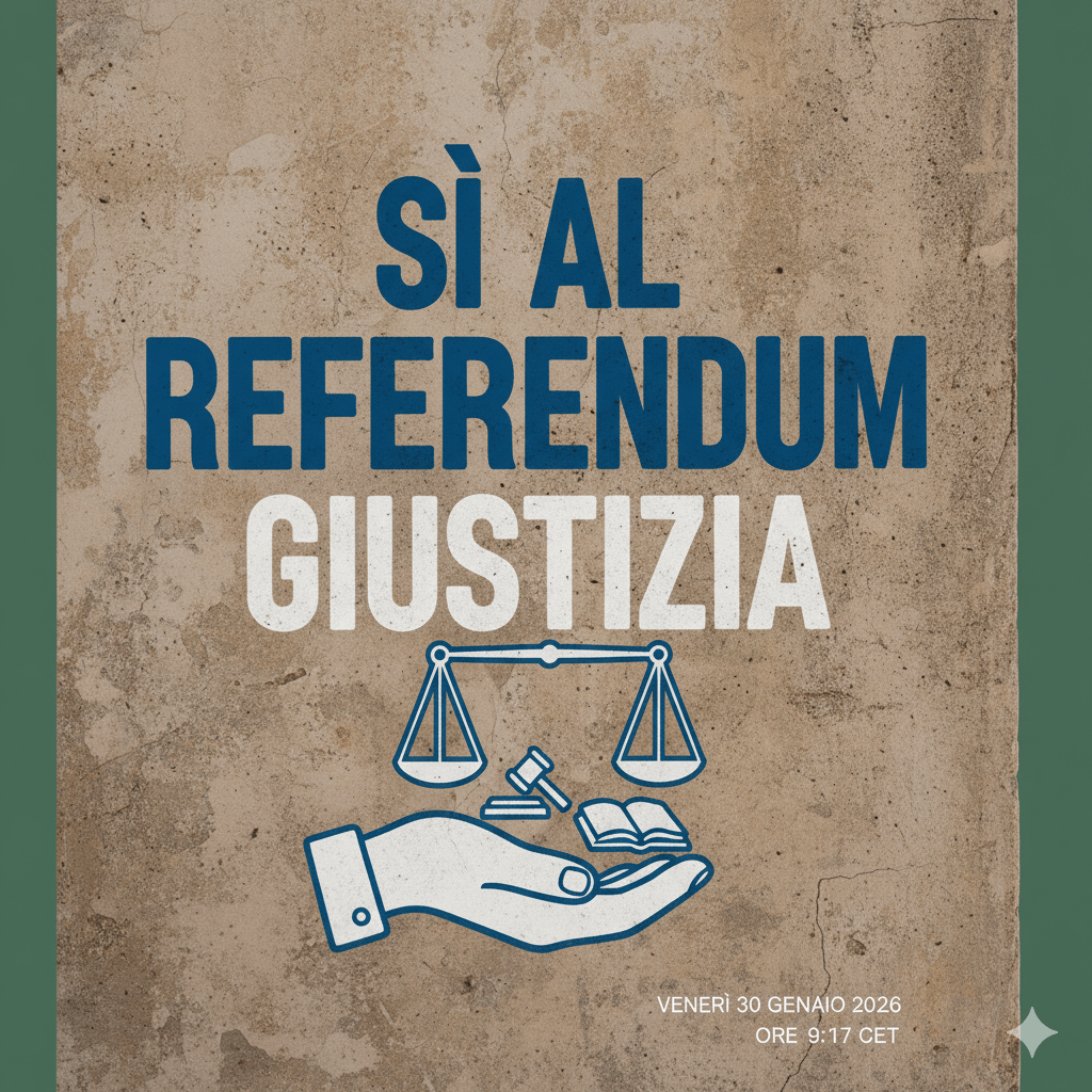Il mio SÌ (sul testo) al referendum sulla&nbsp;Giustizia